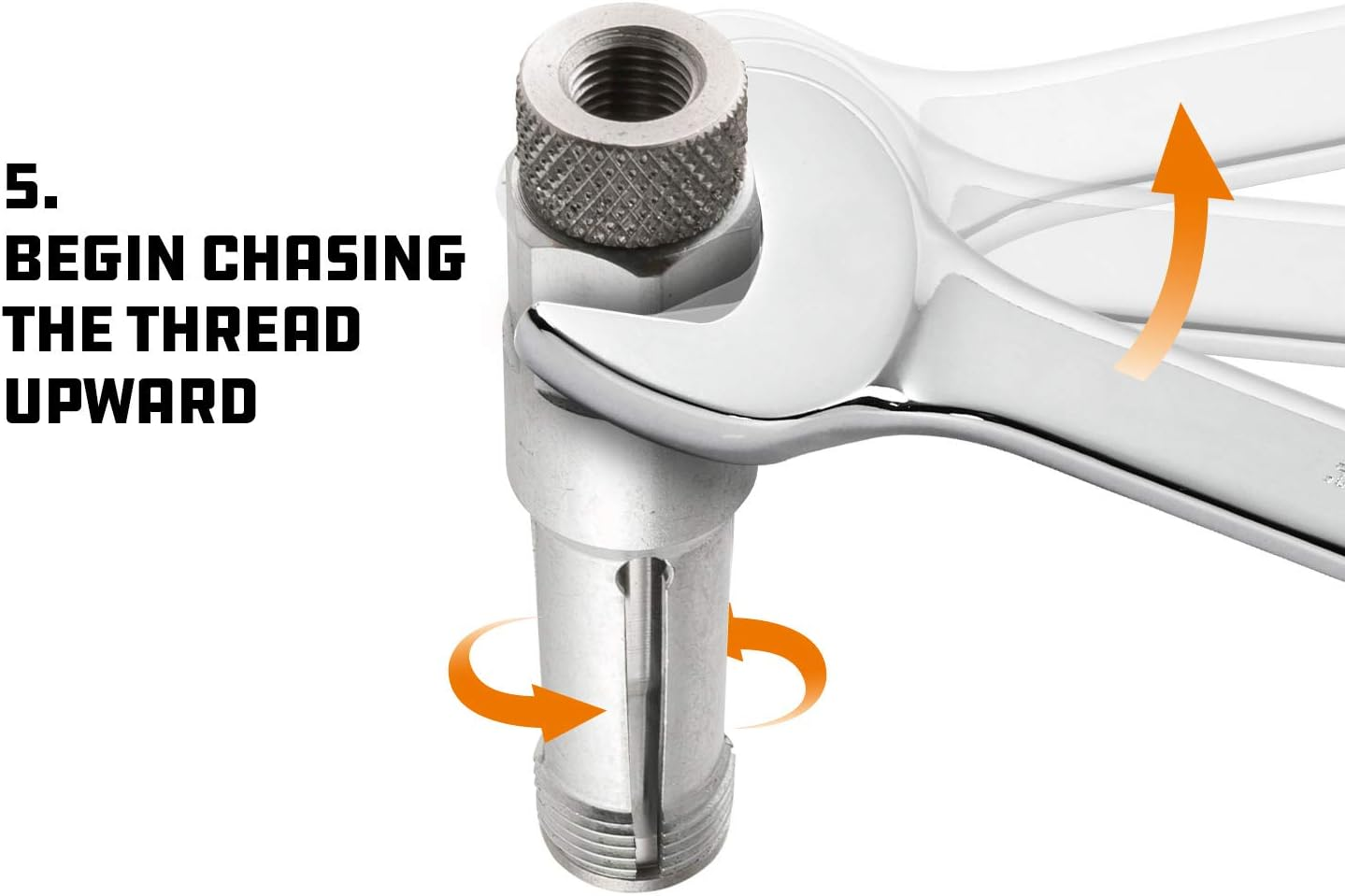 Powerbuilt 18Mm Back Tap Spark Plug Thread Repair Tool - 691381 image number 3