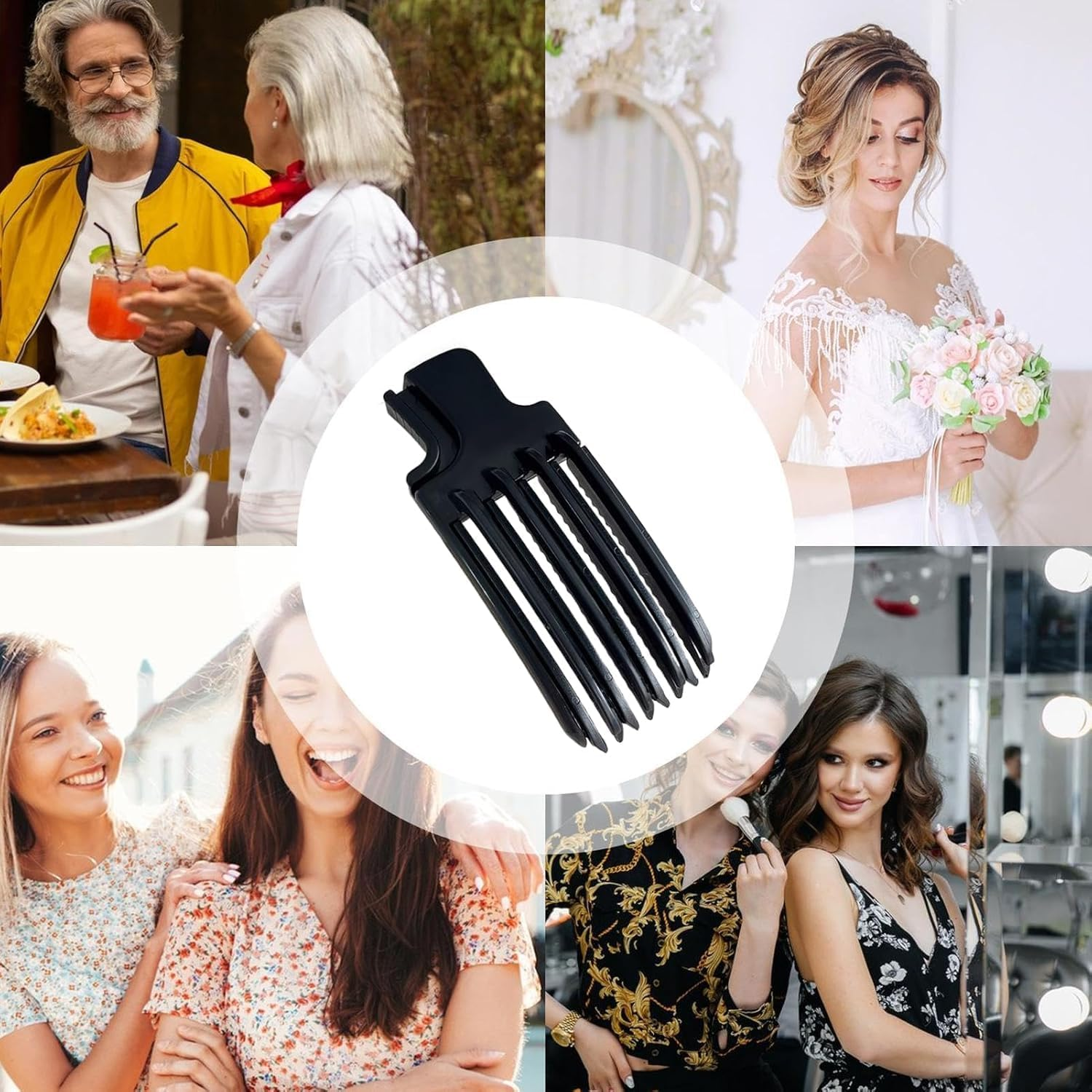 Daily Volume Pick - Add Volume, Lifting Combs, Fluffy Bangs, Heatless Curls image number 3