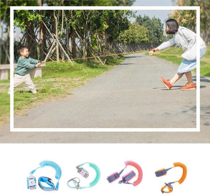 Anti Lost Wrist Link, Toddler Safety Leash Baby Toddler Kids Strap Wrist Leash Safety Walking Anti-Lost Harness Hand Belt 8.2 Feet