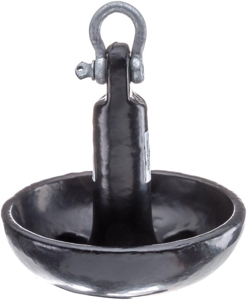 Seachoice Mushroom Anchor &ndash; Vinyl-Coated Cast Iron &ndash; Black &ndash; Multiple Sizes - 10-Lb For Boats Up To 12 Feet image number 6
