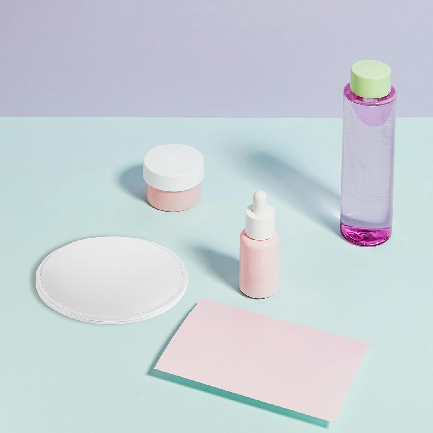 DINHEAROM Memory Foam Nail Tech Arm Rest Cushion for Elbow &ndash; Small White round Manicure Hand Rest Pillow with Non-Slip PU Cover, Comfortable Nail Art Support for Salon and Home Use image number 3