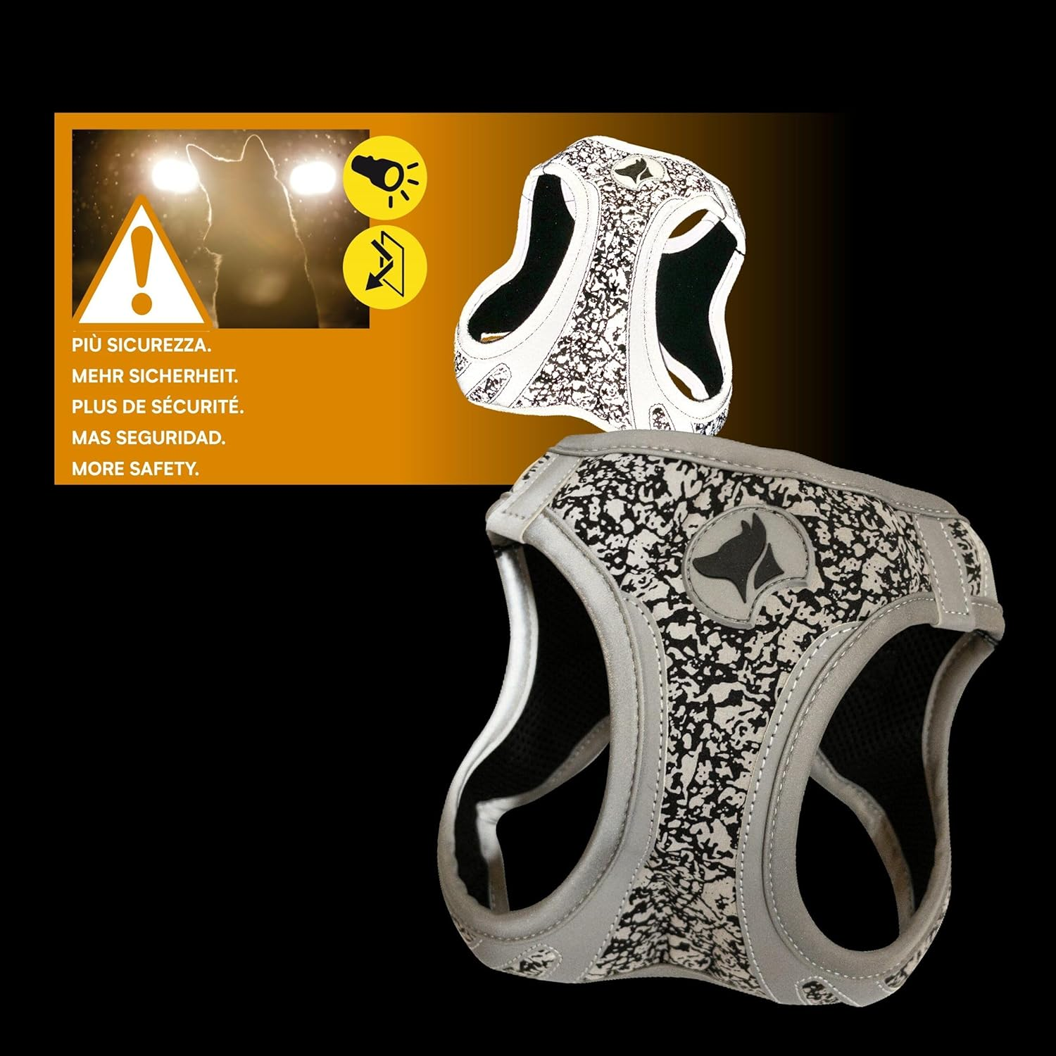 Croci Hiking Reflective Leopard S - 222G image number 5