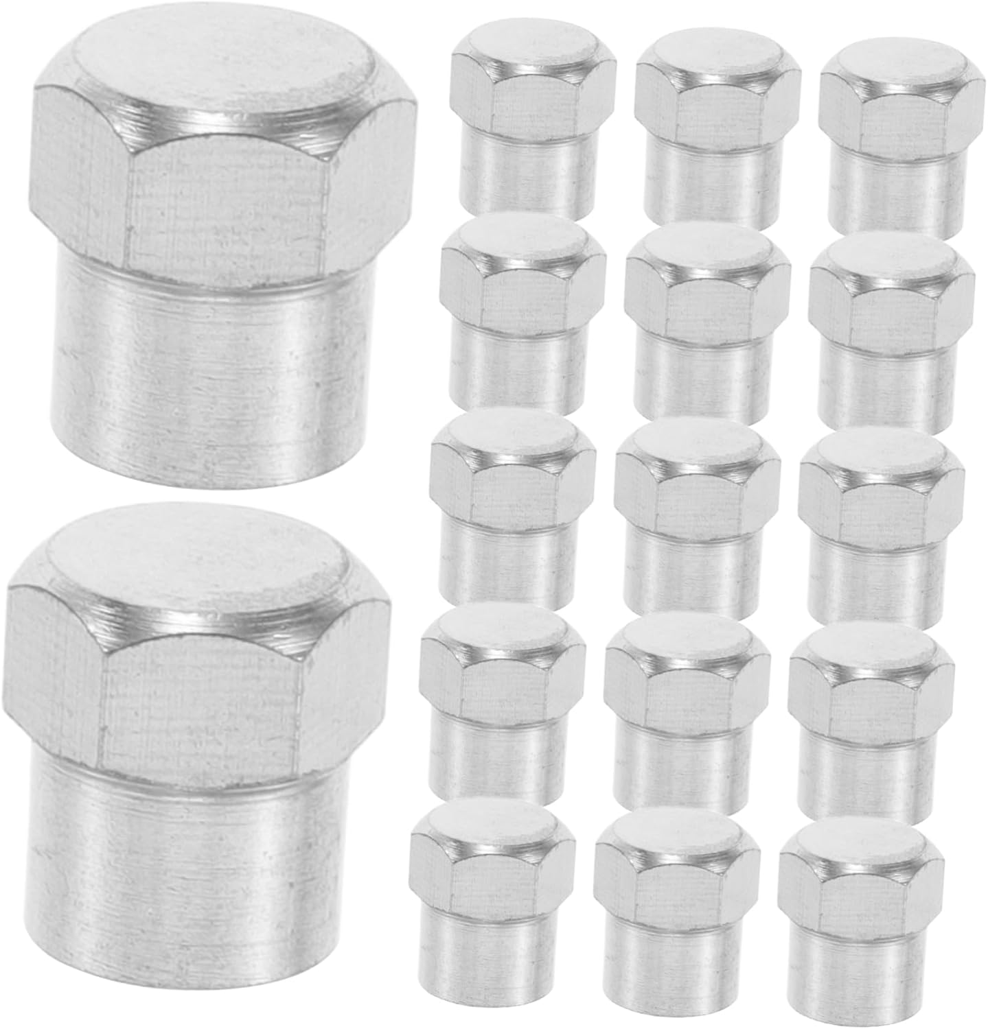 VINTORKY 20Pcs Car Tire Valve Caps Set Automotive Valve Stem Covers for Trucks Suvs Bicycles Exterior Wheel Accessories image number 1