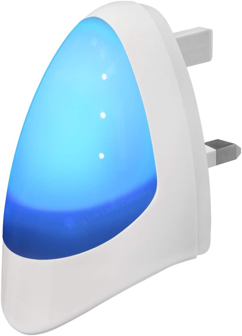 Red Automatic LED Night Light - Plug in & Energy Saving Dusk 2 Dawn LED Night Light Sensitive Night Light