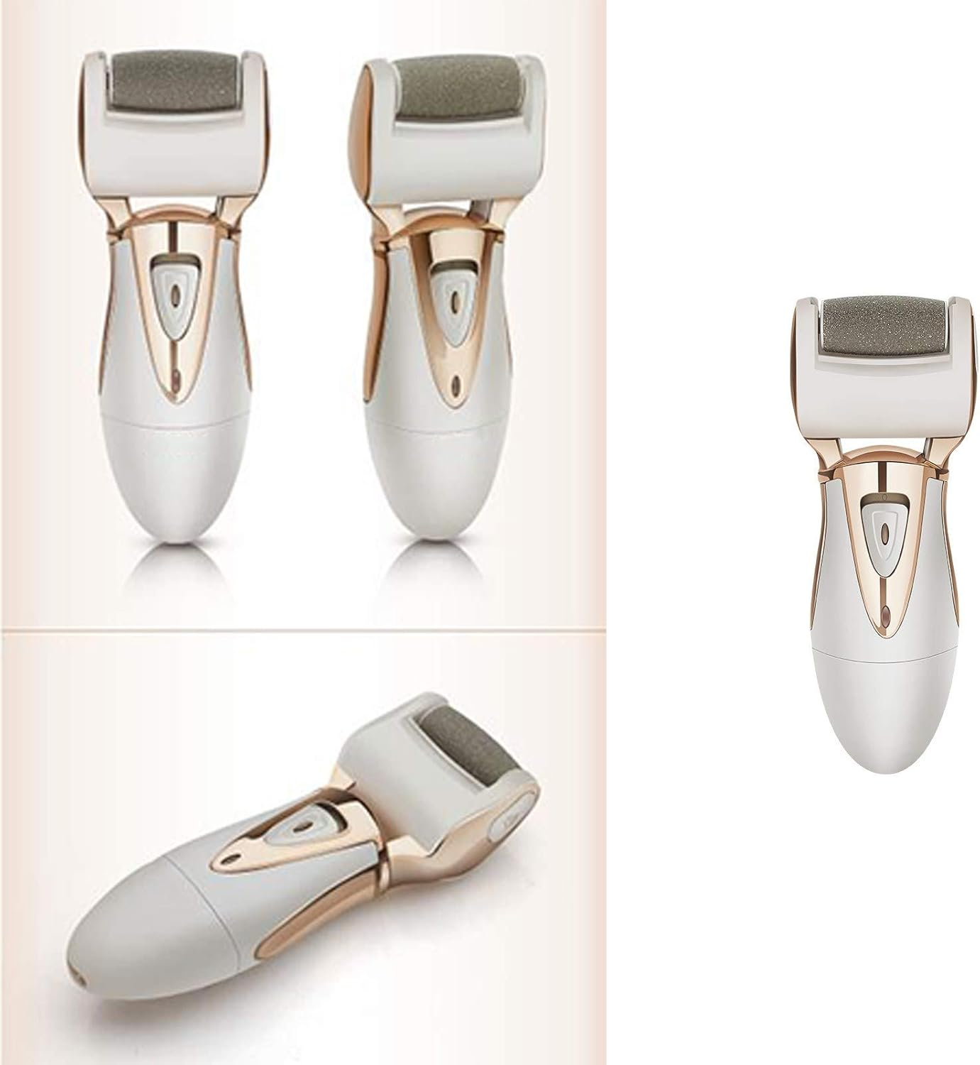 Portable Electric Hard Skin Remover, Electric Foot File,Rollers and Rechargeable Foot Care Tool for Dry Dead and Cracked Feet Velvet Smooth image number 2