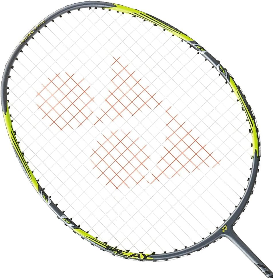 YONEX Arcsaber 7 Play Badminton Racquet - Prestrung Grey/Yellow image number 2