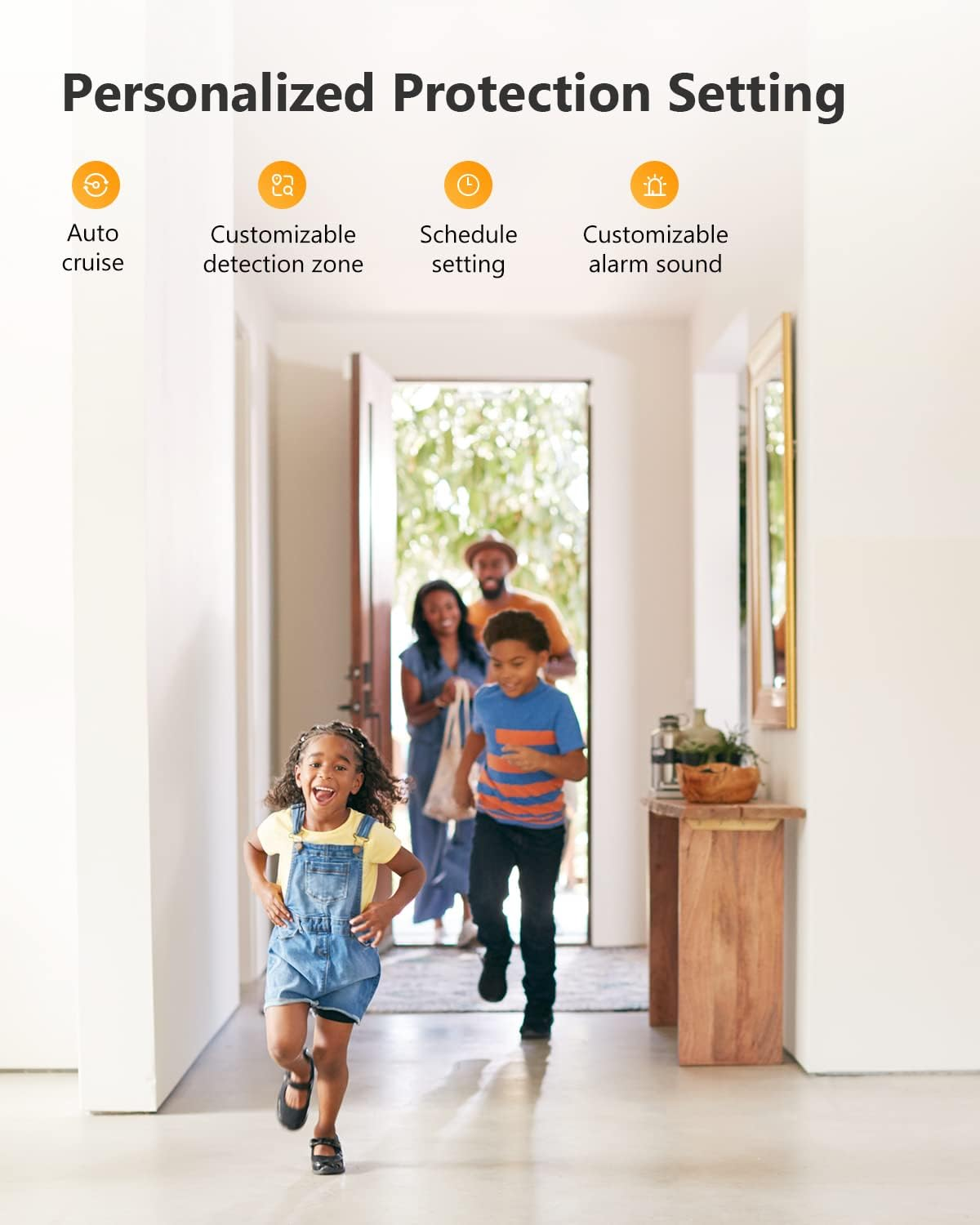 Imou 5MP Security Camera Indoor 360&deg;, Pet Dog Camera Baby Monitor, AI Human Detection,Pet Detection, Smart Tracking, Siren Spotlight, Night Vision, 2-Way Audio, Privacy Mode, Compatible with Alexa