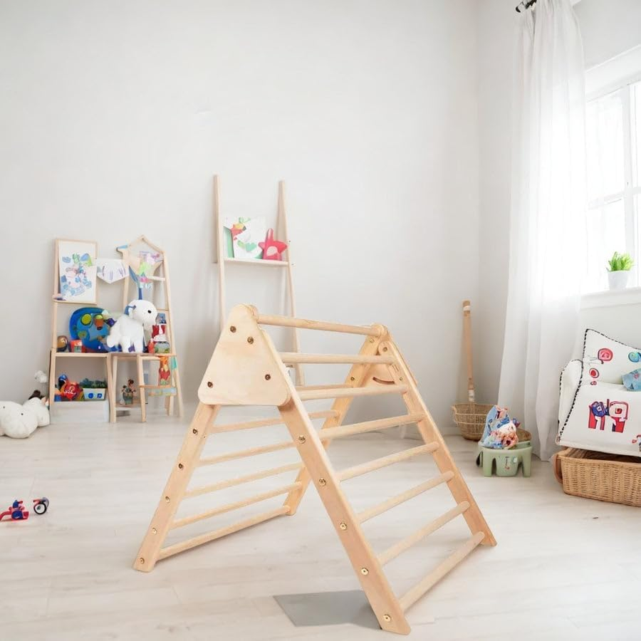 Montessori Pikler Wooden Climbing Triangle