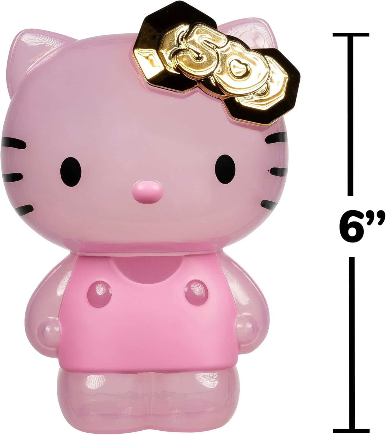 Jazwares Hello Kitty and Friends 50Th Anniversary Nesting Figures - Five Figures 6&rdquo; to 2&rdquo; Each with a Unique Finish - 5 Decades of Friendship - Officially Licensed Sanrio Product image number 4