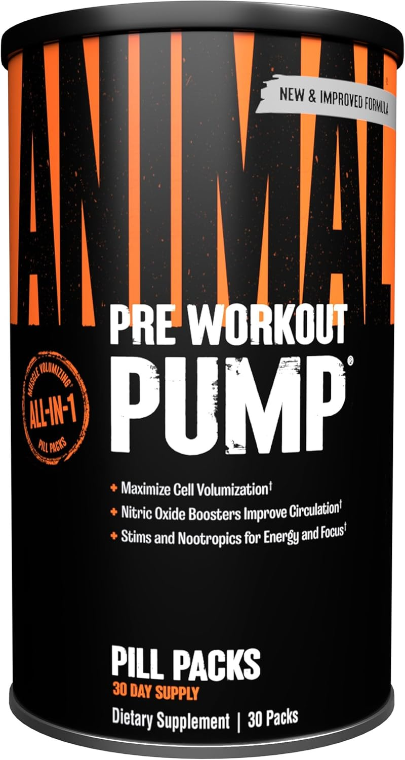 Universal Nutrition Animal Pump Pre-Workout, Nitric Oxide, Creatine, Energy Supplement image number 2