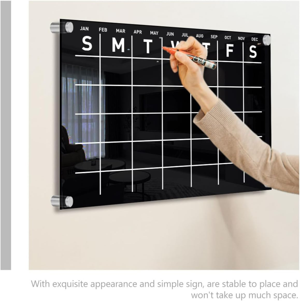 LALAFINA Weekly Plan Note Board Handwritten Memo Board Erasable Display Practical Message image number 5