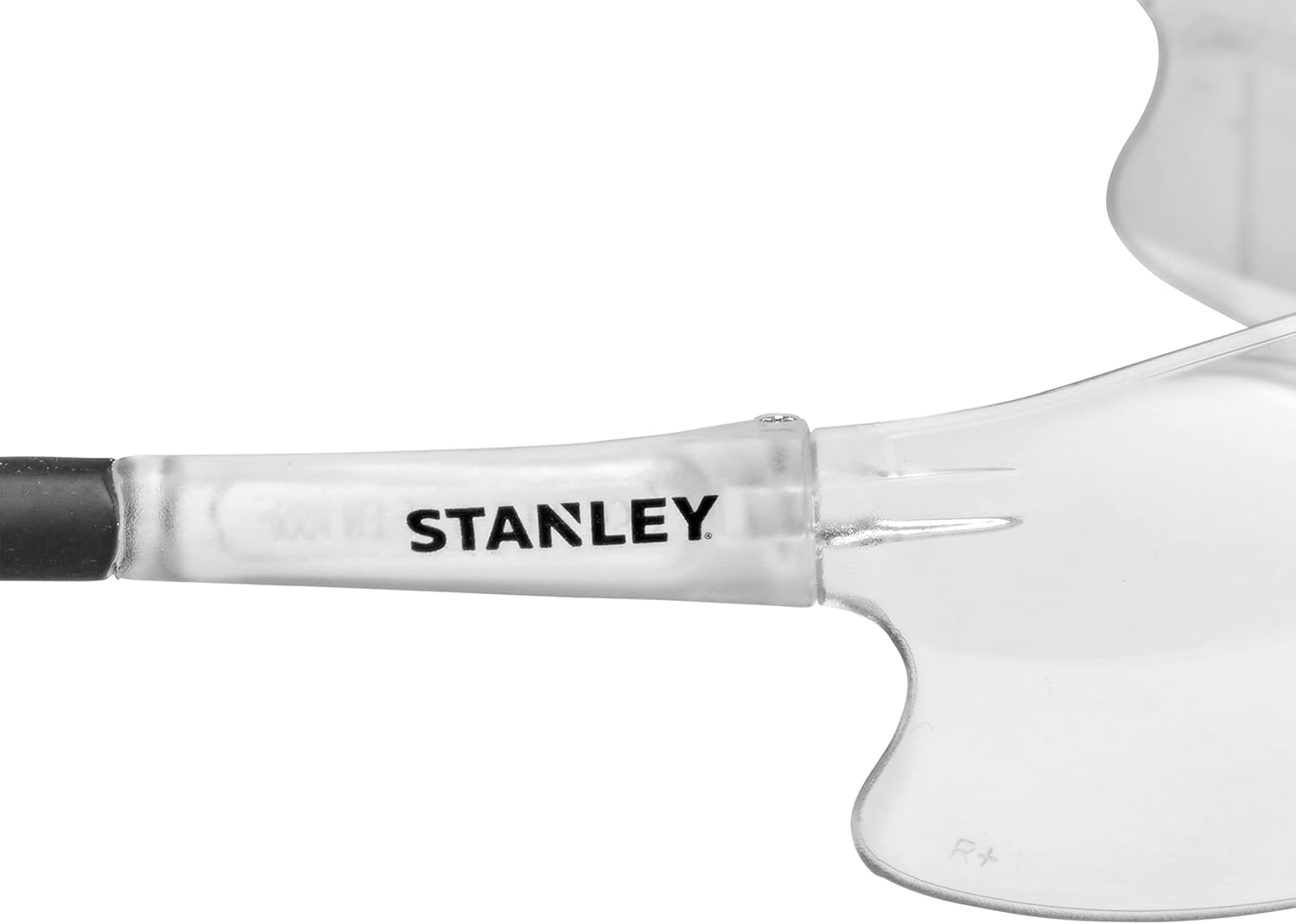 Stanley Clear Lens Transparent Safety Glasses - Clear Safety Glasses for Men & Women - Transparent Arms and Lenses with UV Protection Glasses - Rubber Tipped No-Slip Design - SY1201D image number 6