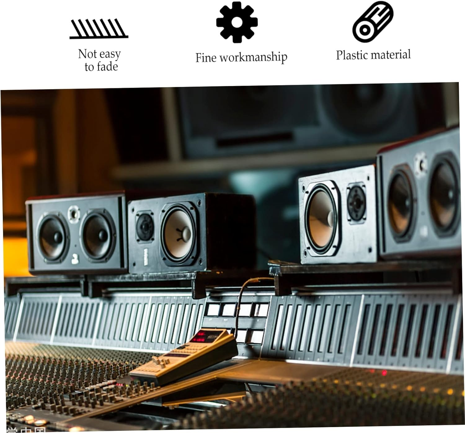 Beatifufu 5Pcs Speaker Subwoofer Port Tube Plastic Woofer Box Port Easy Install Stain Resistant image number 6