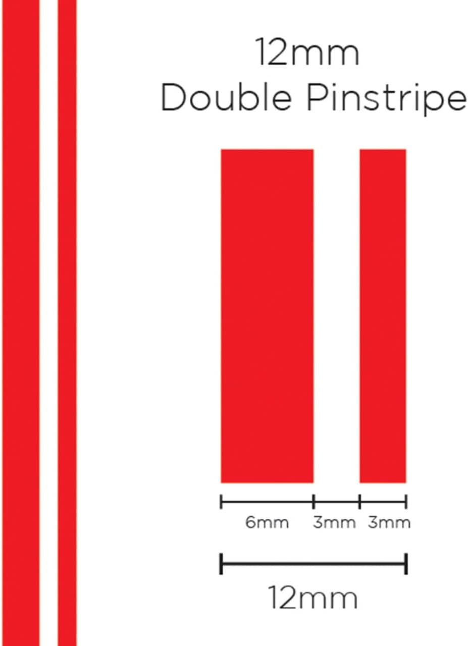 SAAS 12Mm Pinstripe, Double Red (10M) - 1603 image number 1