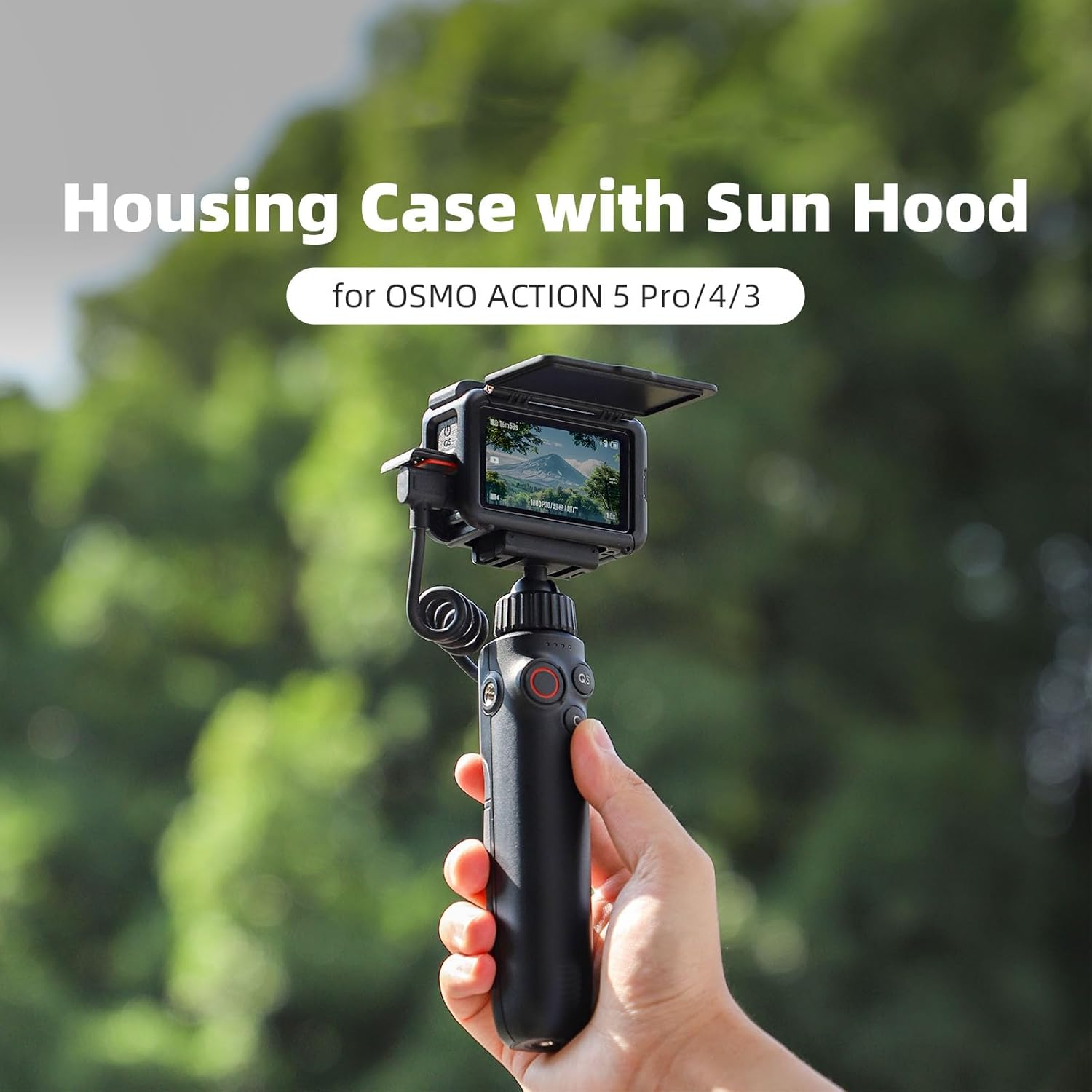 CERFFOOL Protective Cage for DJI OSMO Action 5Pro/4/3 Quick Release with Sun Protection for Action Cameras Accessories