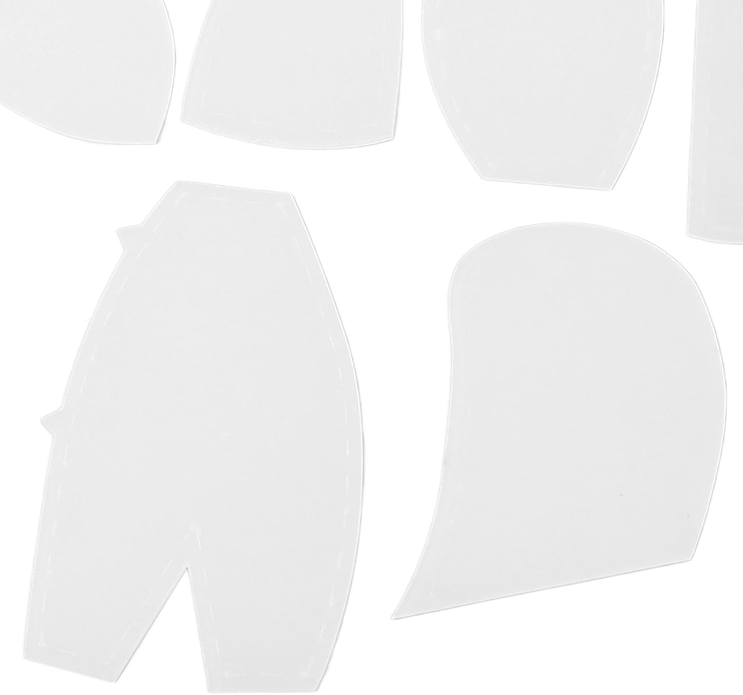 Memory Bear Template Ruler, Meaningful Art Craft Bear Sewing Template, Easy to Use, 30 Pieces Acrylic for Kindergarten image number 1