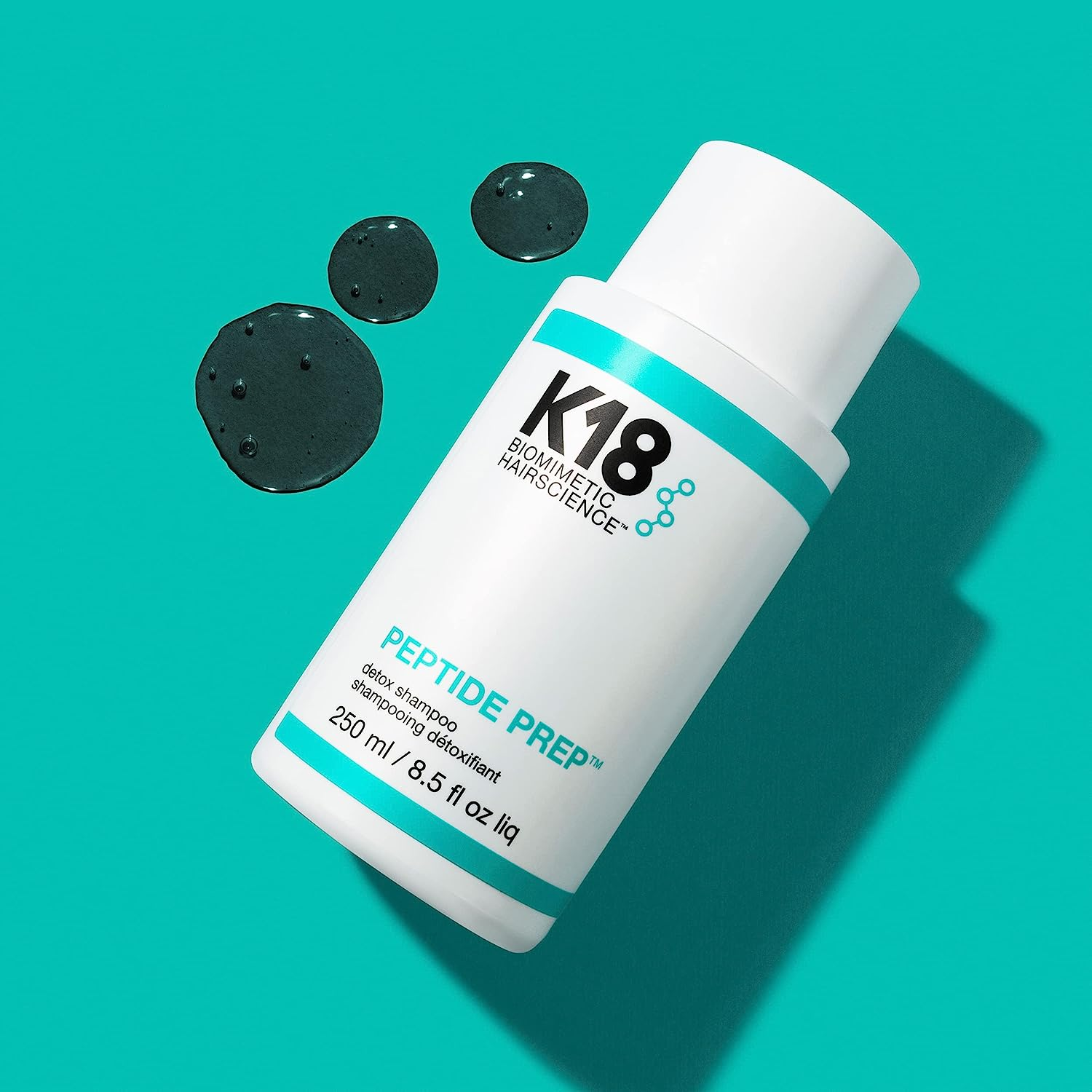 K18 Hair Biomimetic Hairscience Peptide Prep Detox Shampoo 250 Ml image number 2