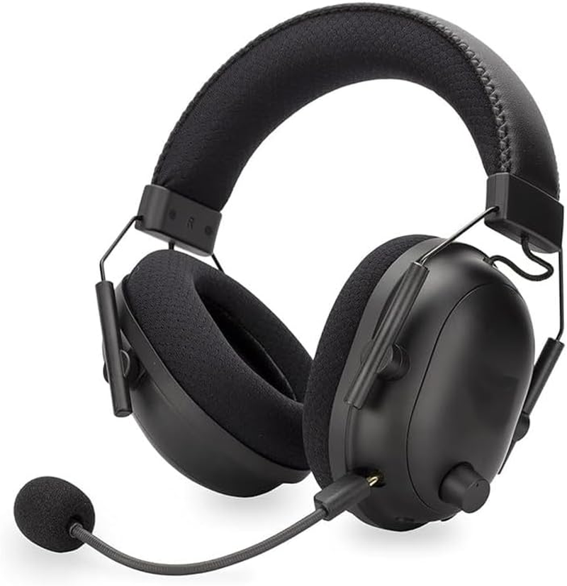 3.5Mm Replacement Microphone, Detachable Microphone Compatible with New Hyper X Cloud II Kingston Hurricane 2 Gaming Headset, Noise Cancelling Replacement Mic, Black Bendable Microphone Arm