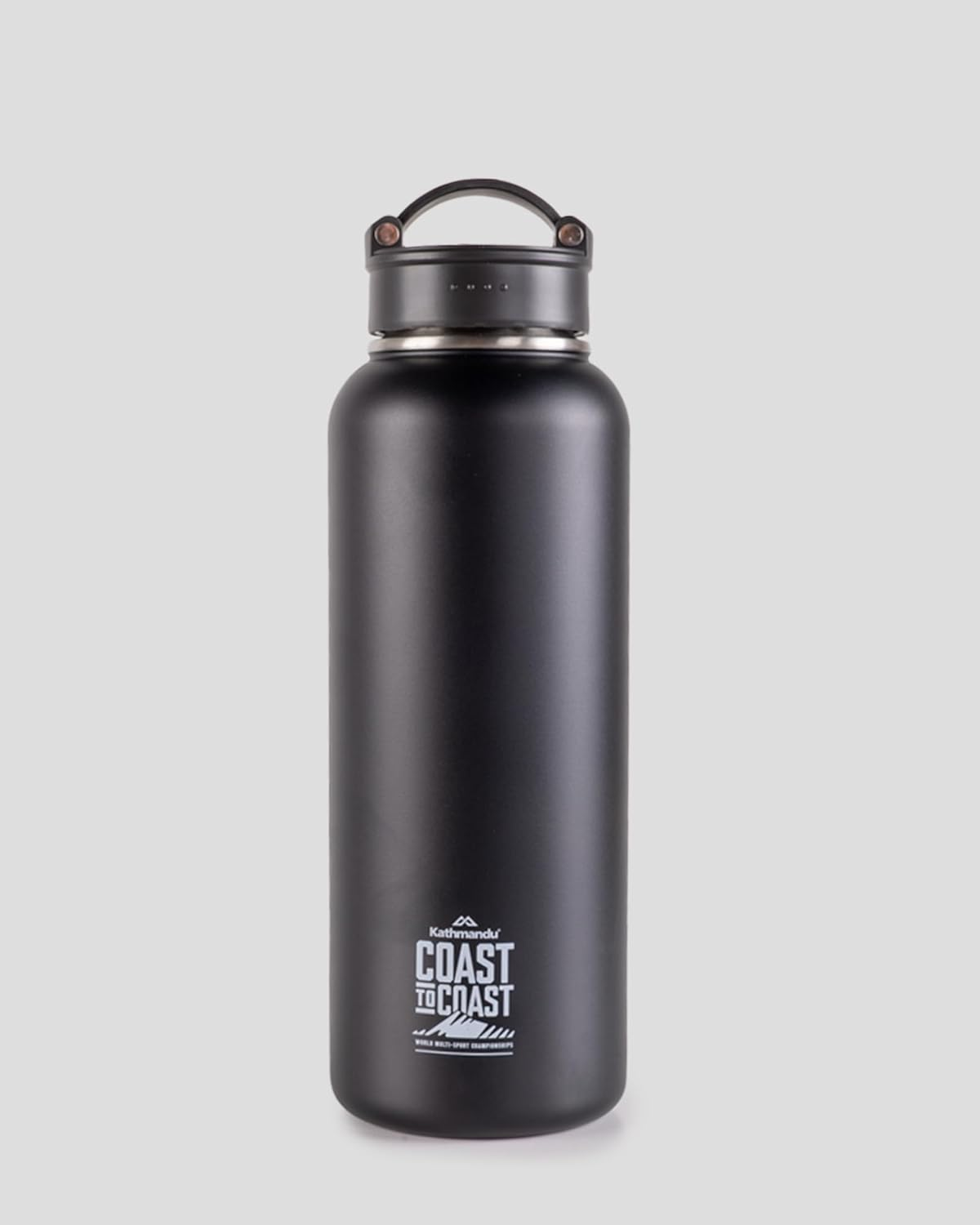 Kathmandu Carry Handle Insulated 1.2L Drink Bottle V2 Unisex Vanilla 1.2LT