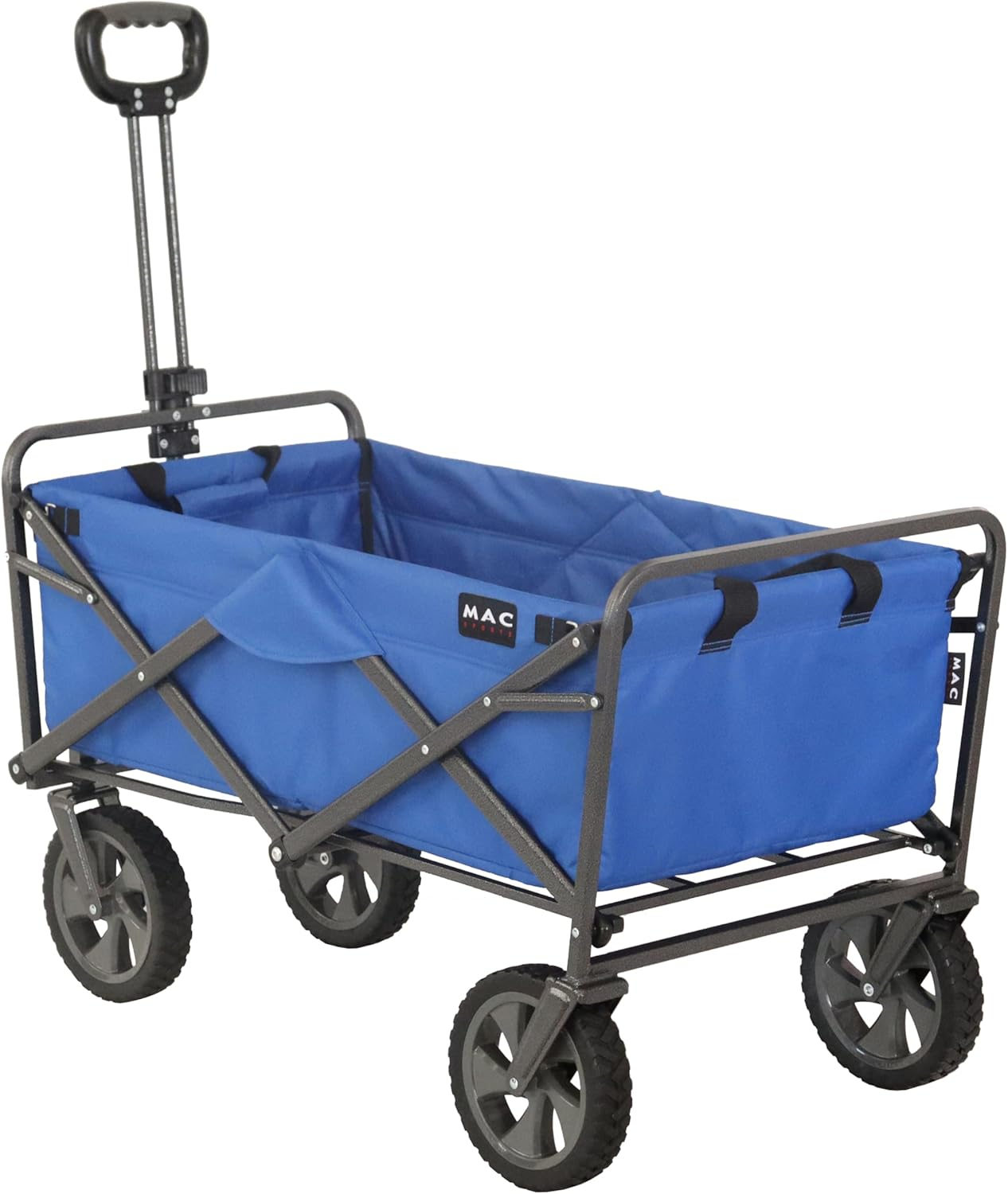 MAC SPORTS WTC-111 Outdoor Utility Wagon, Solid Blue image number 1