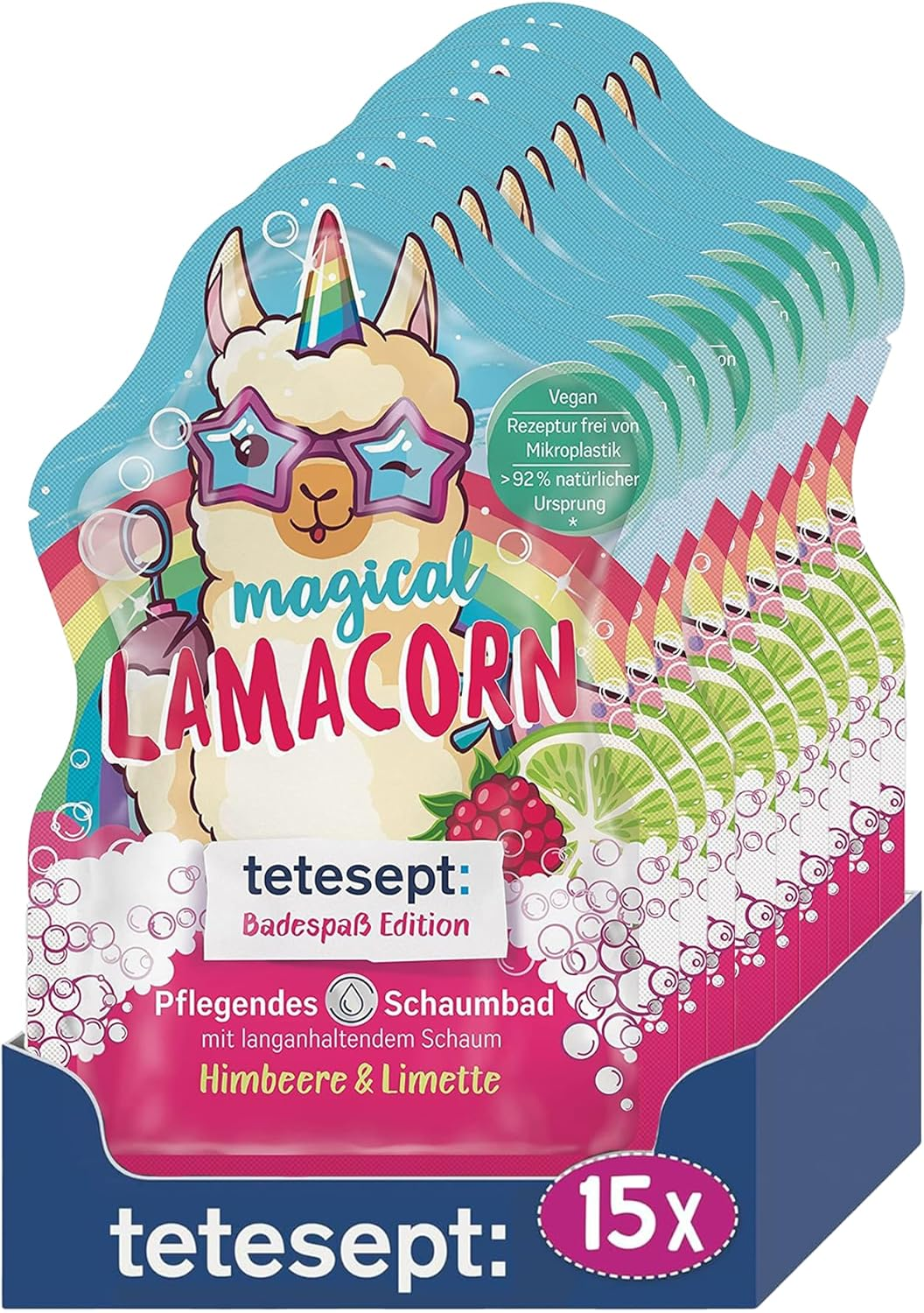 Tetesept Magical Lamacorn Foam Bath 40 Ml image number 2