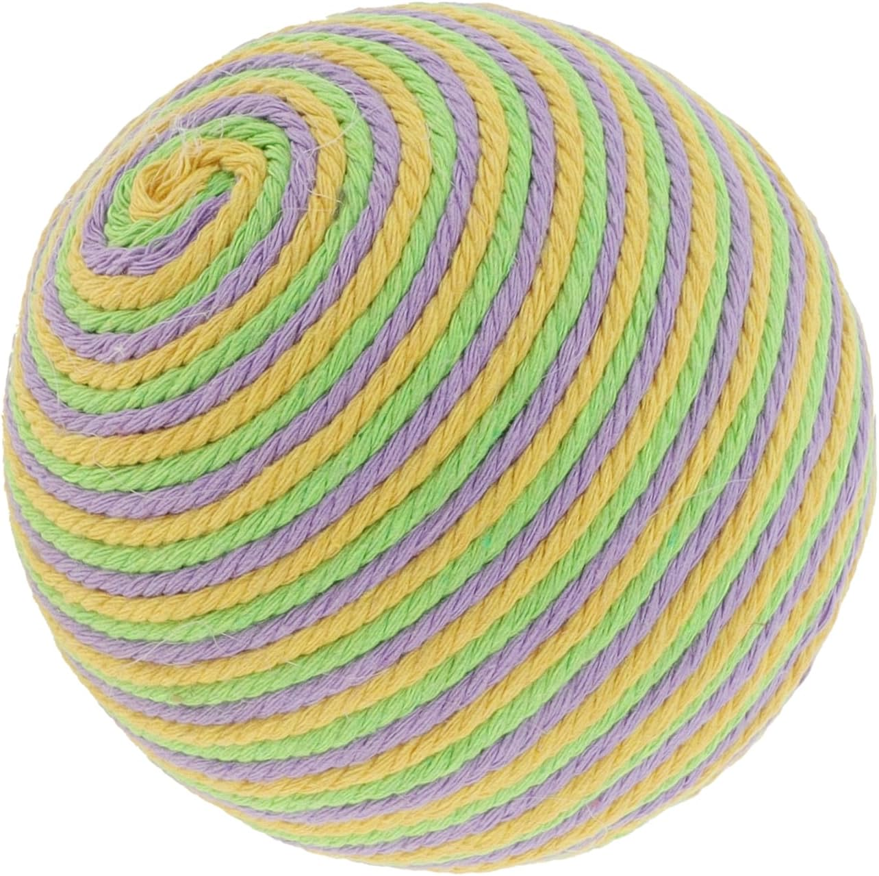 CAPASTEC Interactive Cat Toy Ball with Bell Inside, Diameter 3.54 Inches, Purple image number 5