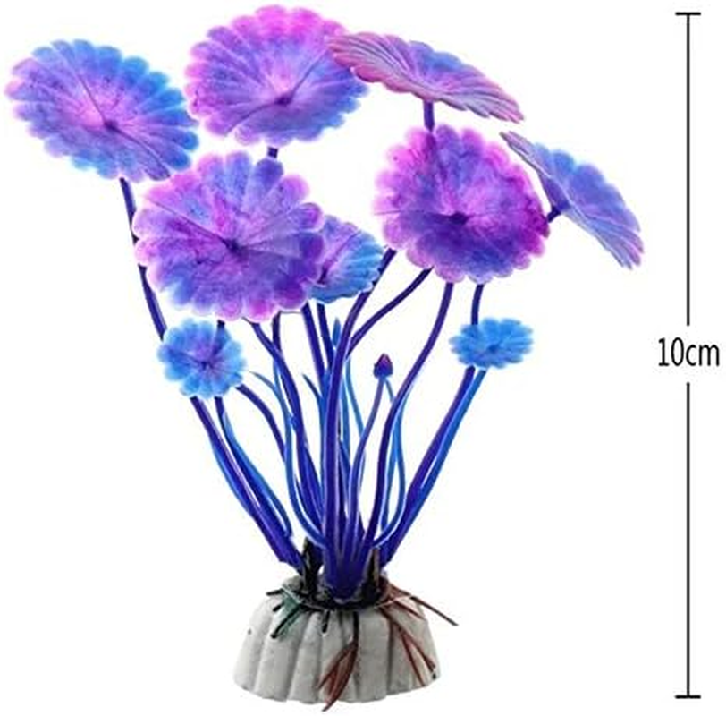 Water Grass 493-Red Underwater Artificial Water Plant Aquarium Decoration Fish Tank Plastic Plants Landscape Decor Aquatic Grass Flower Ornament image number 1