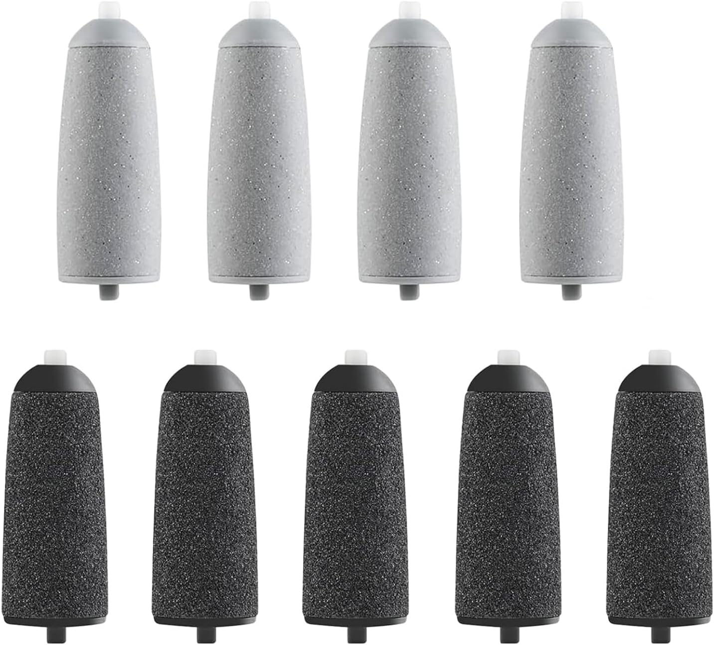 9 Pack Pedicures Replacement Heads, Electric Foot Callus Remover Roller Refills Include 5 Extra Coarse & 4 Regular Coarse Heads Compatible with Flawless-Pedi,Haootadiy,Zaboul