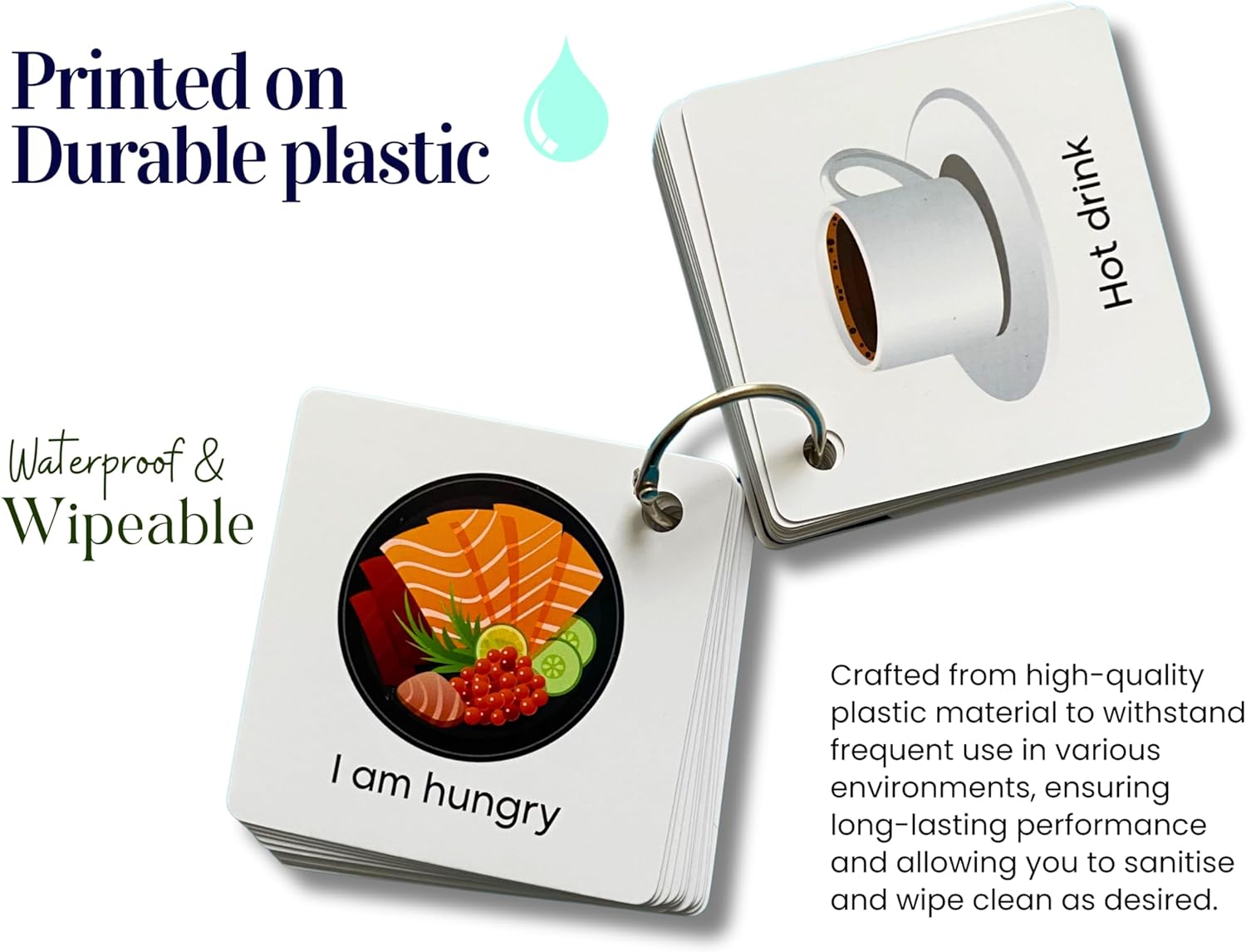 48 Communication Cards, Basic Communication, Special Needs, Autism, Toddler, Hospital Cards, Non Verbal Speech Therapy, Senior image number 3