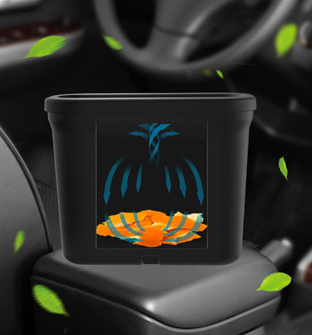 JR Joyreap 2 In1 Car Rubbish Bin Holder Trash Can Waste Dust Case Vehicle Garbage Storage image number 4