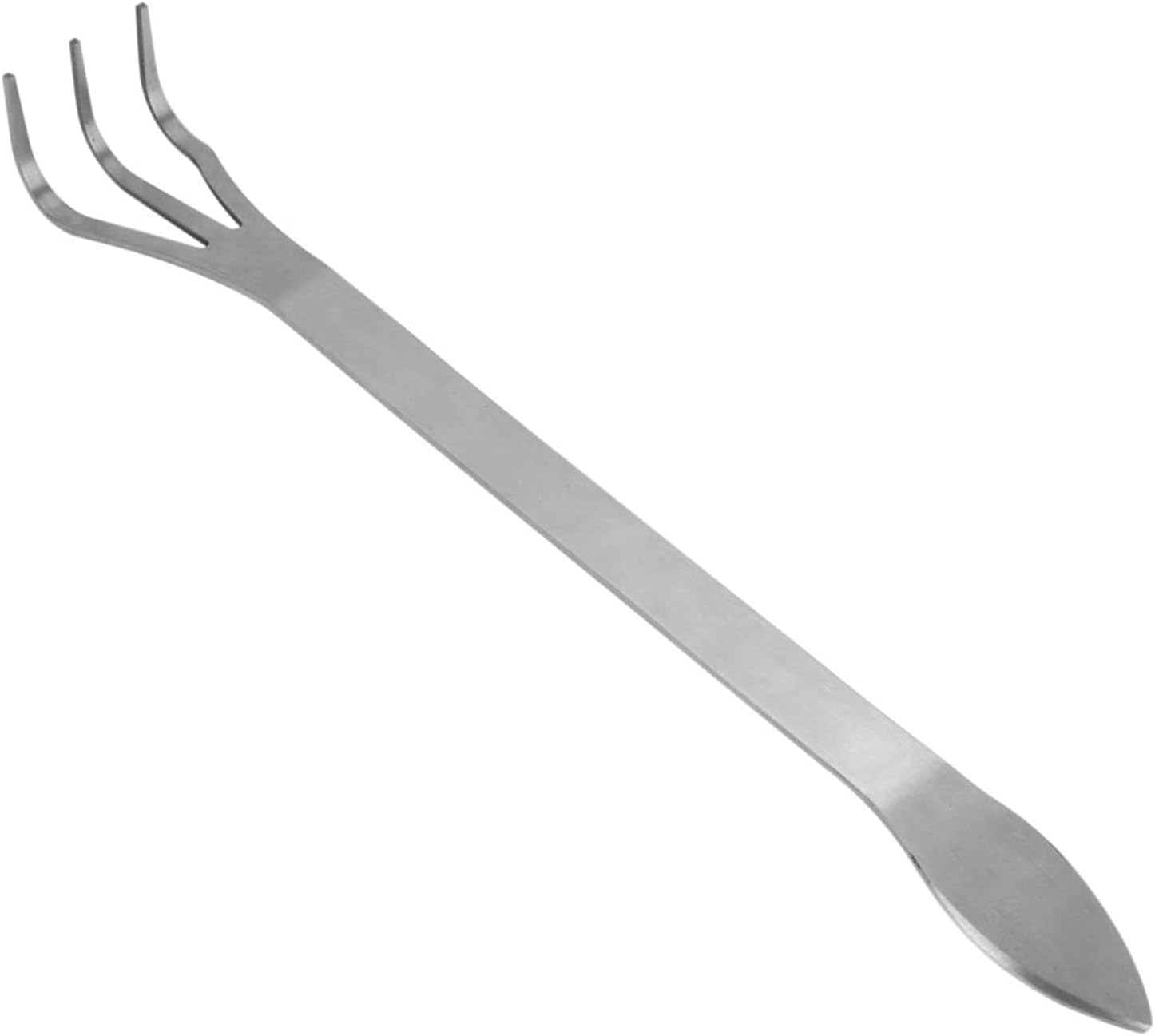 Bonsai Rake, Steel Root Rake, Bonsai Loosening Rake, with Ergonomic, for Loosening Soil and Removing Weeds from the Of image number 3