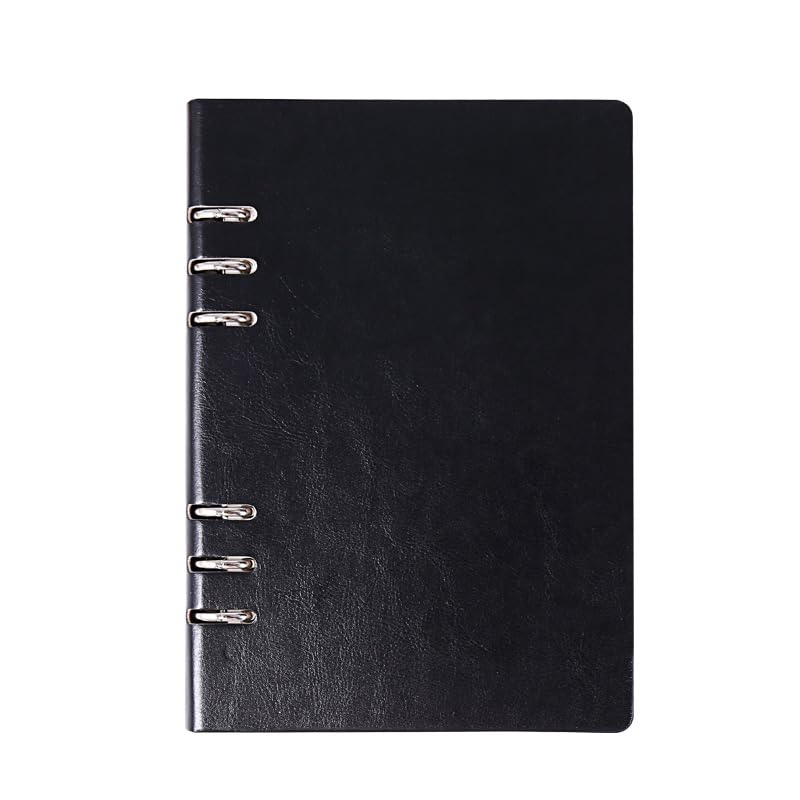 A5 Size Project Planner, Meeting Half Note - 6.5"X9.1" Professional Notebooks for Work - 200 Pages,Spiral Meeting Agenda/Minutes Organizer for Women Men, Note Taking, Office & Business