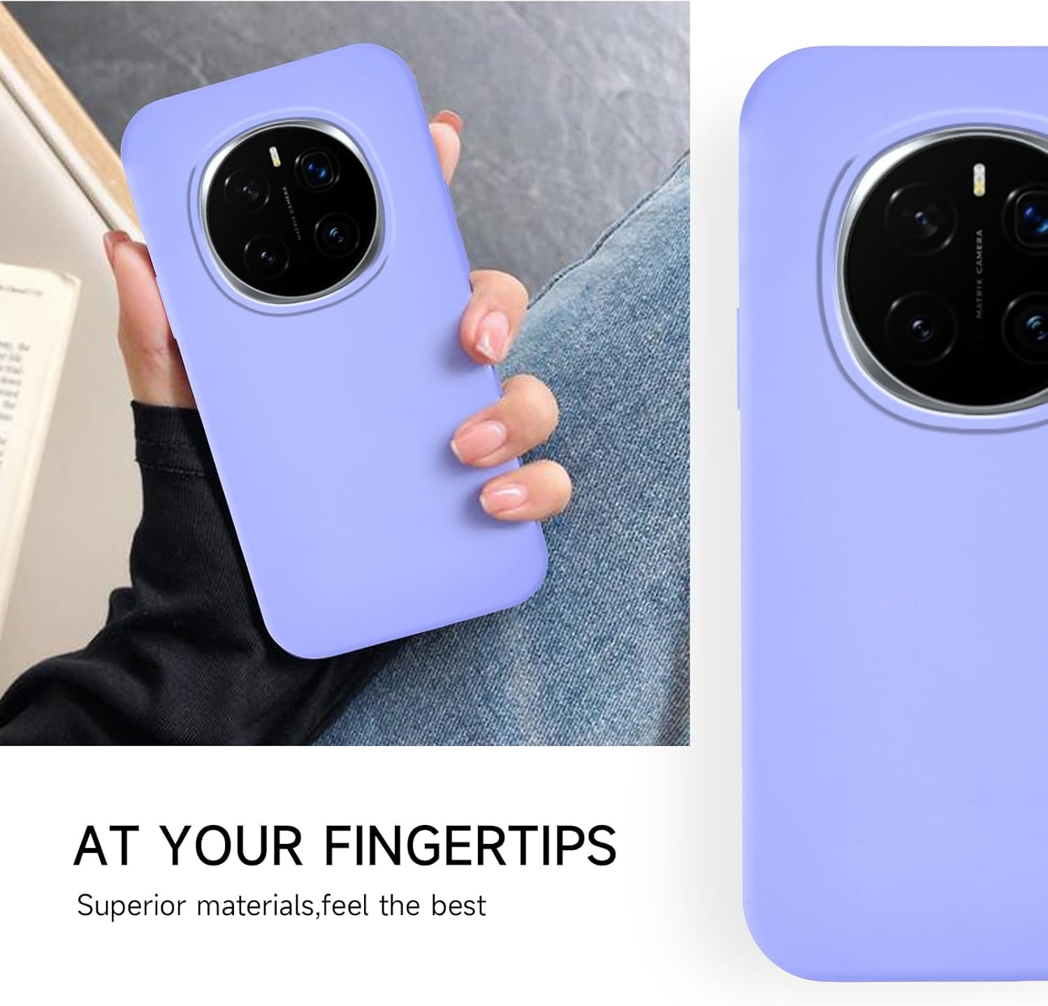 MOJIA Silicone Case for Honor Magic8 Pro/Magic 8 Pro, Ultra Slim Soft Liquid Silicone Shockproof [Anti-Oil and Anti-Fingerprint] Phone Case Cover with Anti-Scratch Microfiber Lining. Black