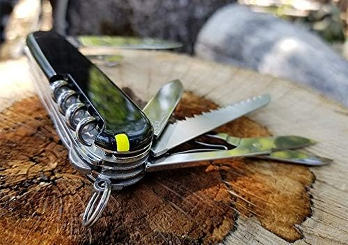 Firefly Regular 3 Pack - Fire Starter Accessory for Swiss Army Victorinox Knives (Neon Green-Yellow Glow) image number 3