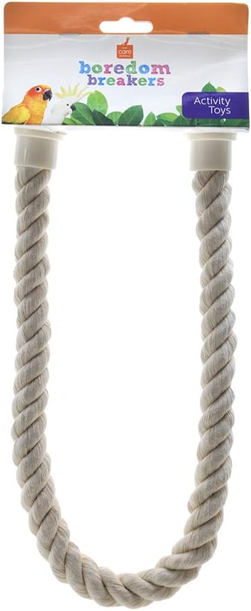 Avian Care Perch Rope for Birds, White