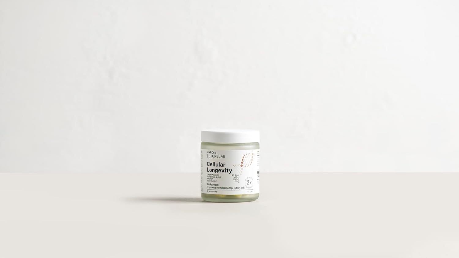 Melrose Futurelab Cellular Longevity 30 Capsules image number 6