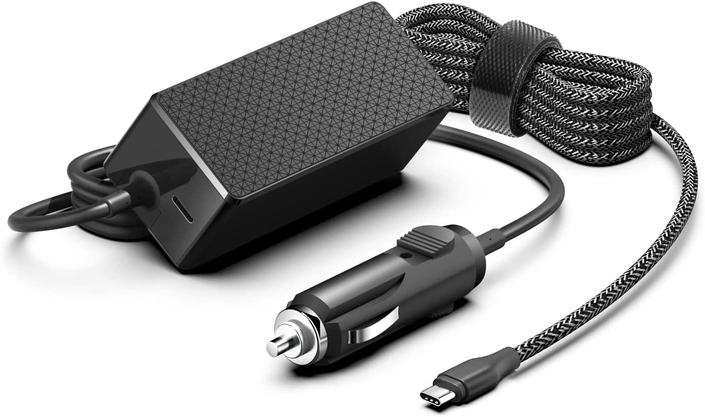 KFD 118W 100W 18W USB-C Laptop Charger Car Cigarette Lighter DC Adapter for Nintendo Switch 2, HP Dell Macbook Pro Air LG Razer Blade Stealth 13 MSI Lenovo Samsung PD3.0 QC3.0 Type C DC 12V-24V image number 6