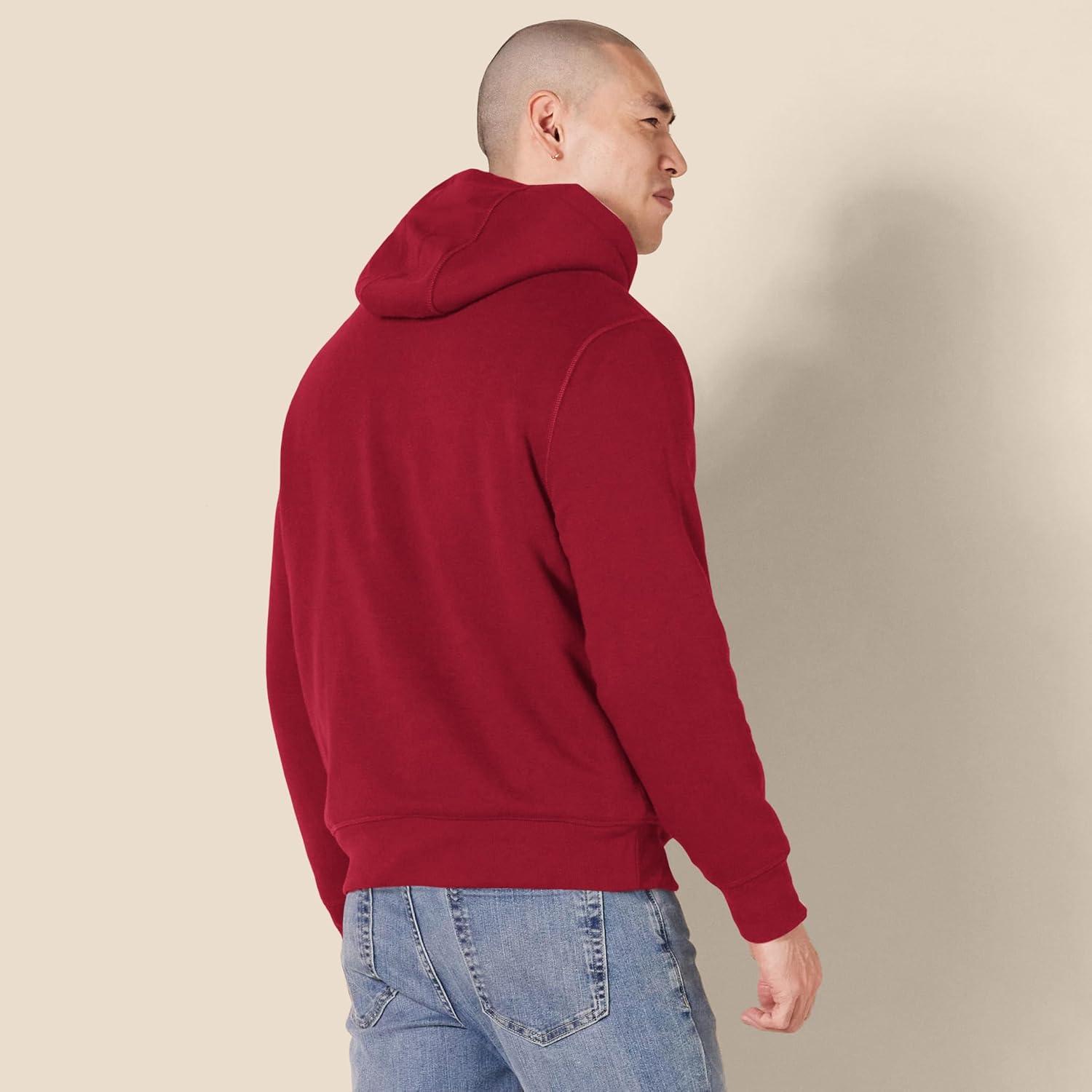 Amazon Essentials Men'S Sherpa-Lined Pullover Hoodie Sweatshirt image number 5
