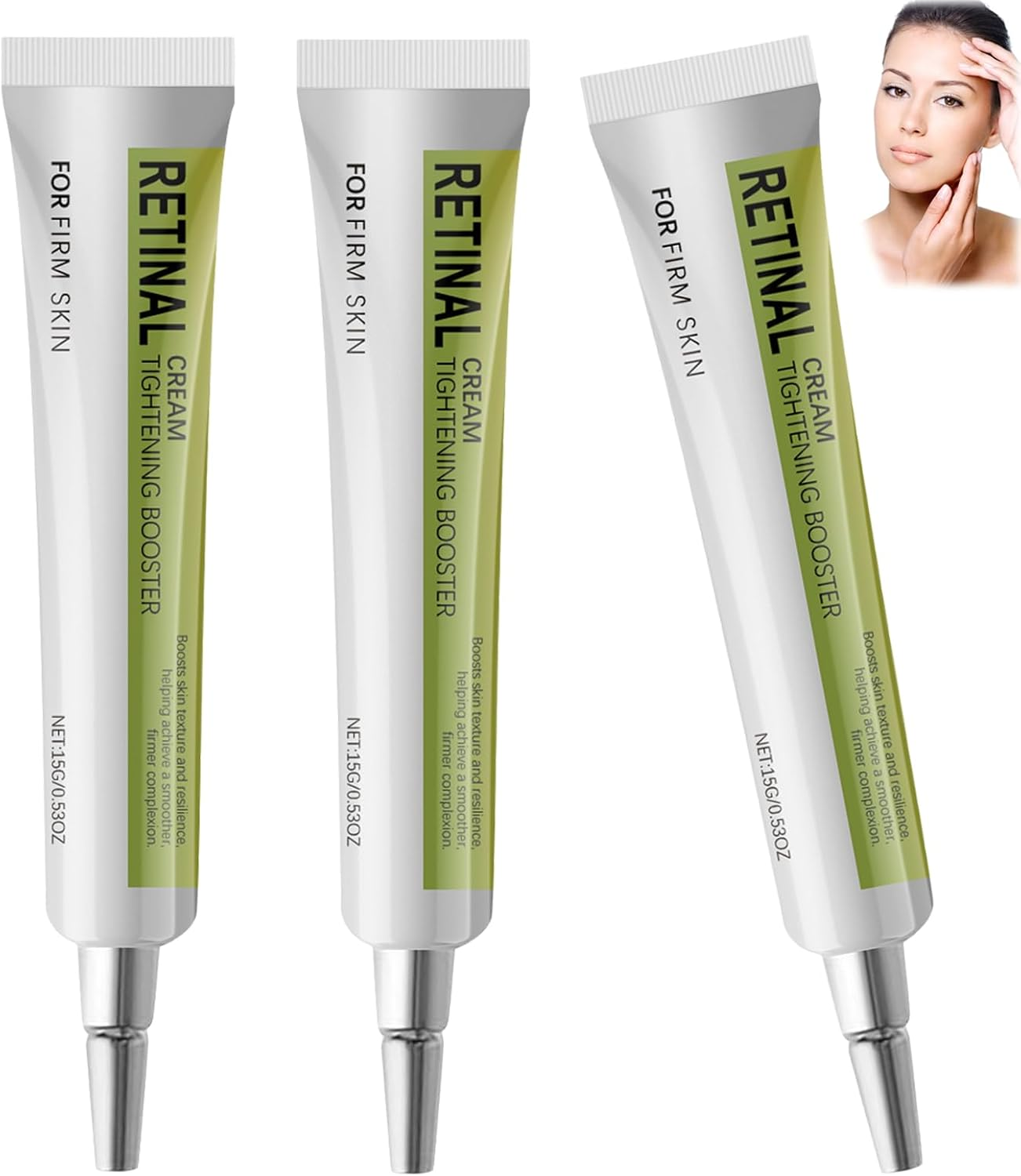 Retinal Shot Tightening Booster, Pore Minimizer, Wrinkles & Fine Lines, Anti-Aging Tightening Booster, Long-Lasting Hydration, Soothes Delicate Eye Area, Lightweight Non-Greasy Application (3Pcs) - 12Pcs image number 6