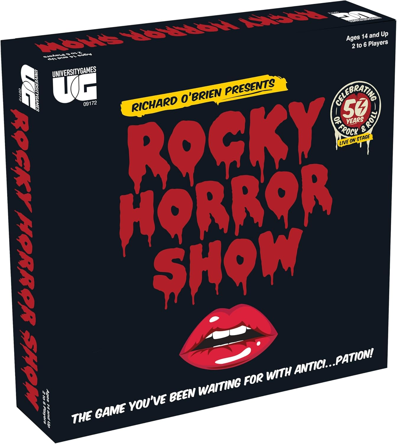 University Games Rocky Horror Show Board Game &ndash; 50Th Anniversary Edition, Immersive Interactive Party Game, Iconic Characters, Musical Fun, Ages 12+ image number 4