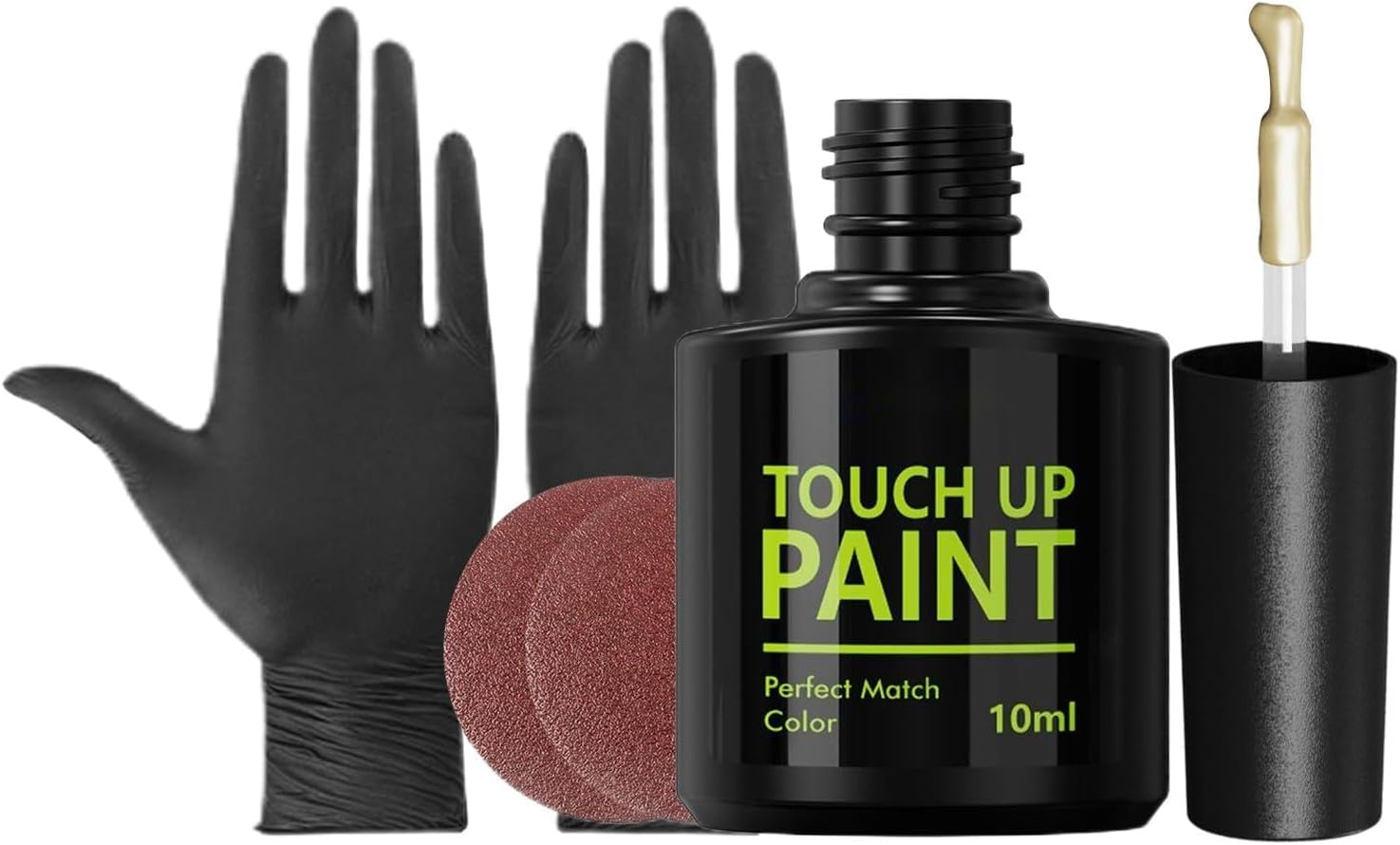 Wheel Scratch Repair Kit for Curb Rash - 10Ml Waterproof Rust Proof Auto Accessory - Car Paint Repair,For Home Professional Automotive Vehicle Maintenance Detailing Auto Supplies