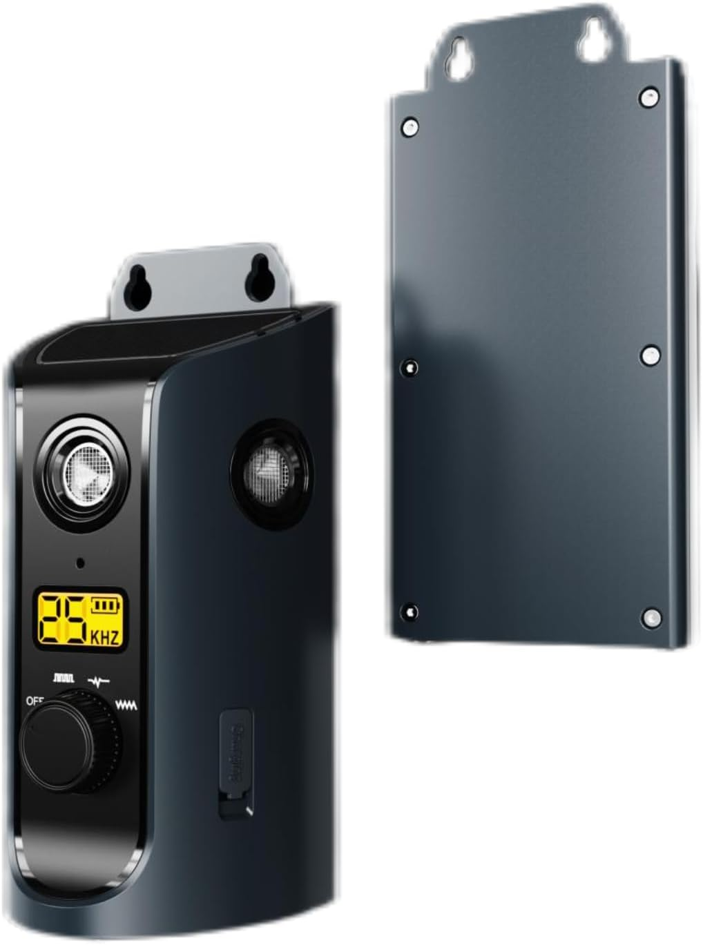 Ultrasonic anti Barking Device for Dogs: Barktec Dog Bark Deterrent Device 15M Range with 3 Adjustable Modes Dog Bark Control Solar Powered Rechargeable Waterproof Safe for Indoor Outdoor anti Bark image number 1