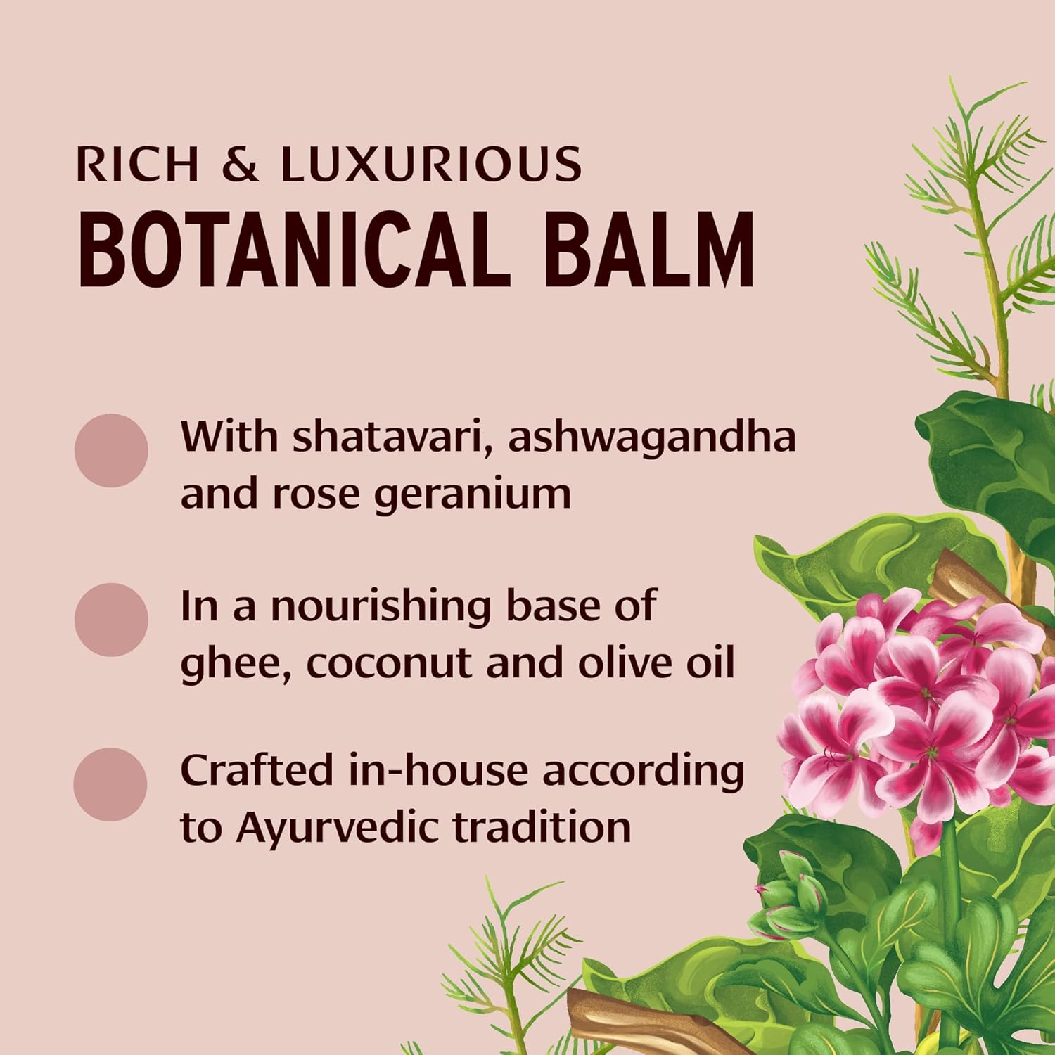Banyan Botanicals Beauty Balm - USDA Certified Organic, 4 Oz - Shatavari & Rose Geranium To. image number 2