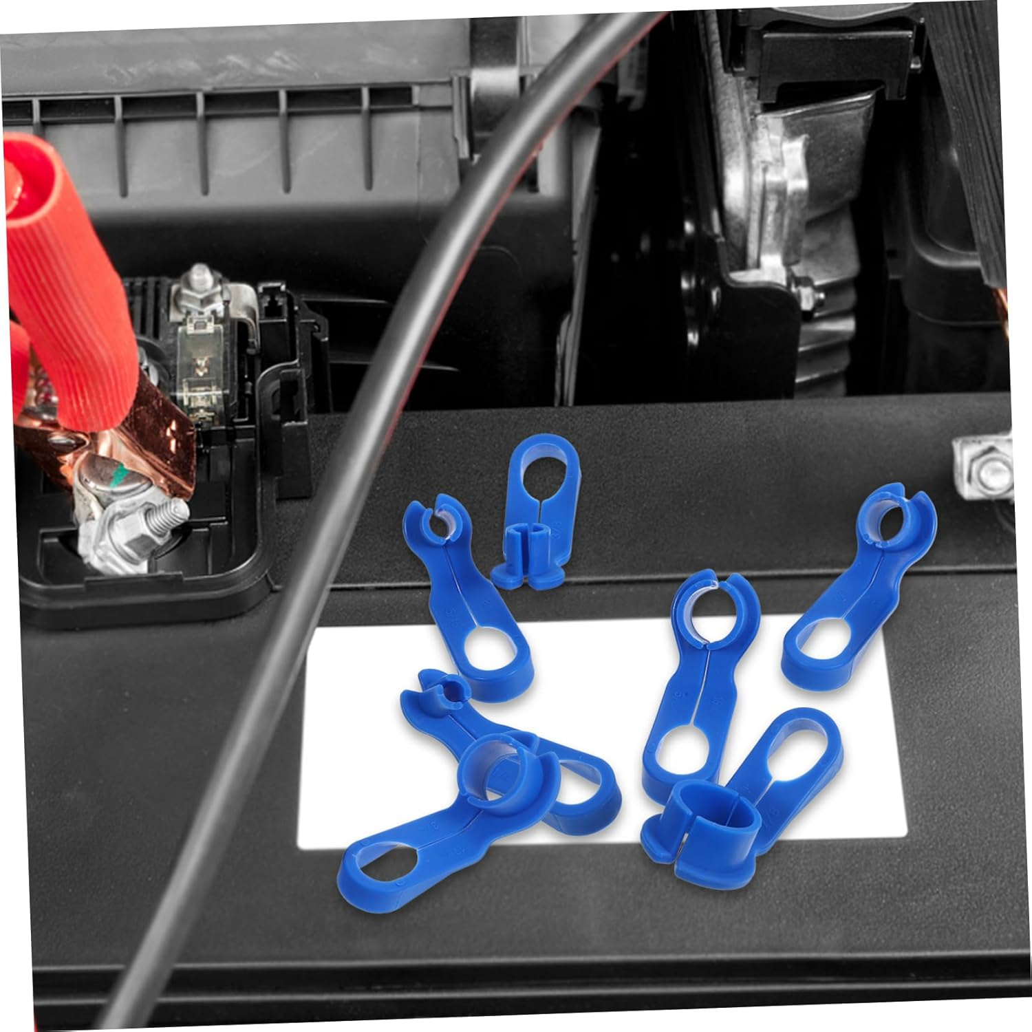 SOESFOUFU 7Pcs Fuel Line Disconnect Tool Set for Cars Quick Disconnect for Ac Fuel Filters Transmission Lines Sturdy Automotive Engine Tools image number 3