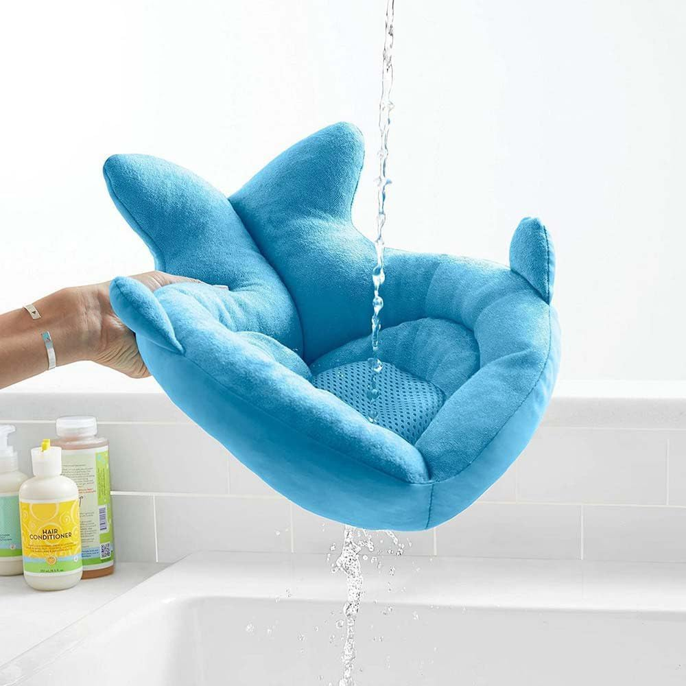 Skip Hop Moby Softspot Sink Bather, Baby Bath Cushion, Blue image number 5