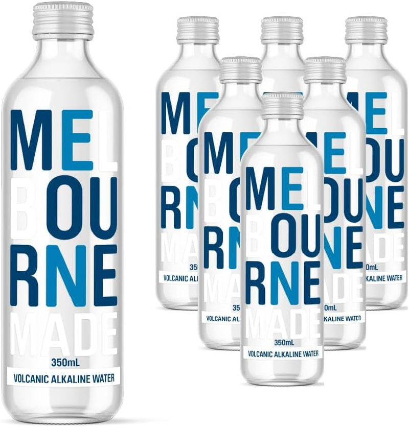 MELBOURNE MADE STILL VOLCANIC ALKALINE WATER​ 350ML GLASS image number 4