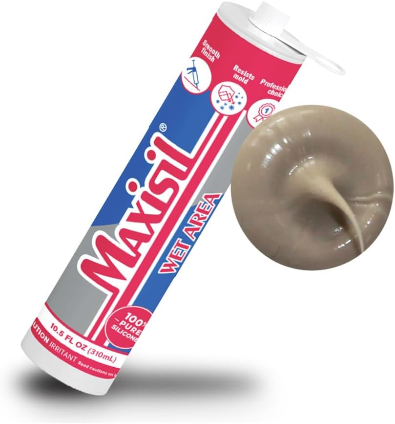 Maxisil Wet Area Silicone Sealant 310Ml - A13 Anthracite - A13 Anthracite image number 2