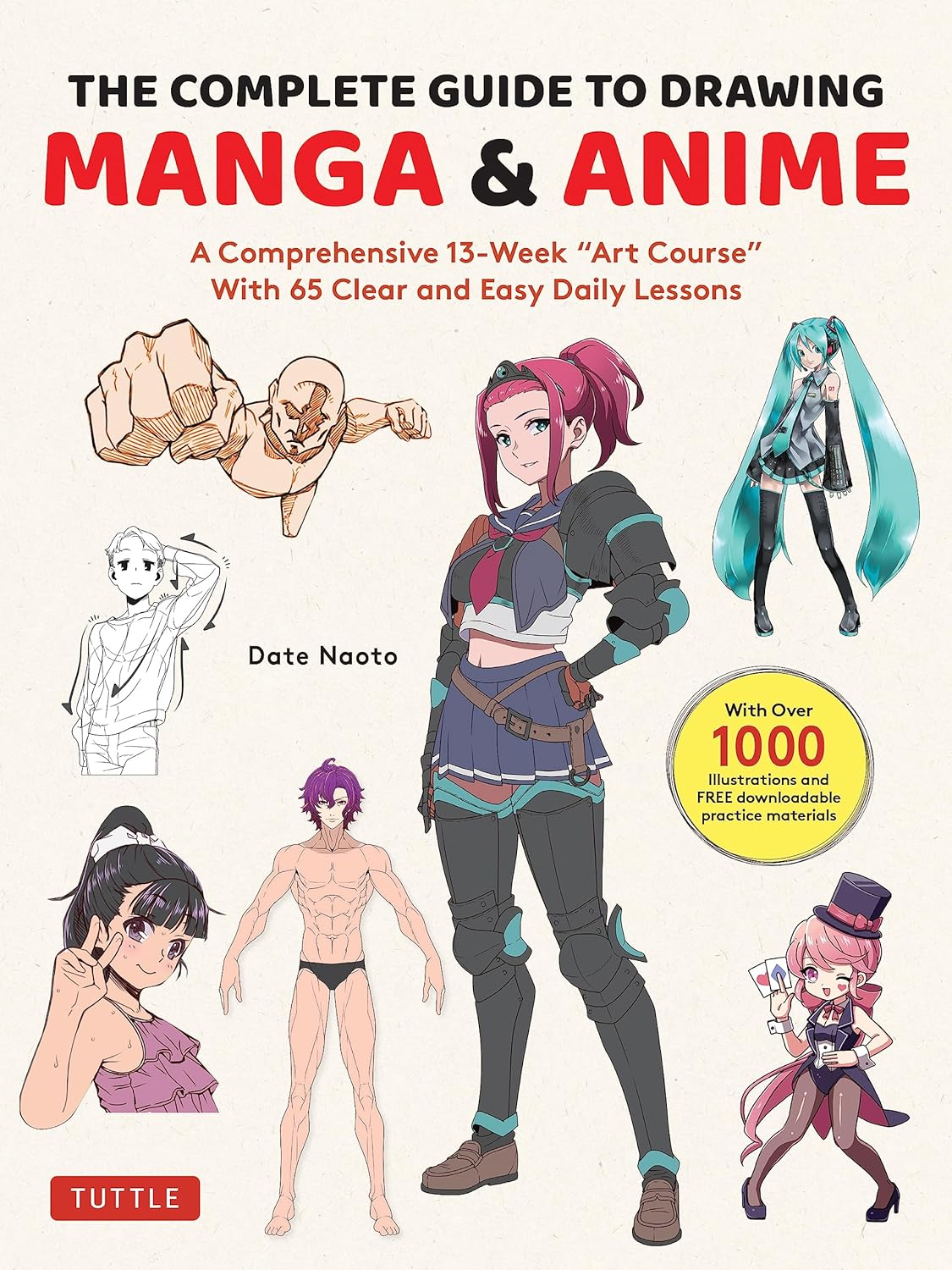 The Complete Guide to Drawing Manga & Anime: a Comprehensive 13-Week "Art Course" with 65 Clear and Easy Daily Lessons image number 3
