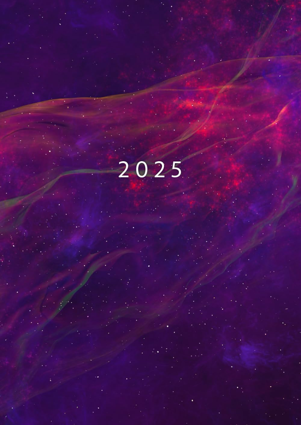 2025: Weekly Planner with Hourly Schedule | Vertical Layout Time Slots 5 AM &ndash; 11 PM | Week-To-View A4 Dated Agenda | Appointment Scheduling Calendar ... | 1 Week on 2 Pages Organizer Book | Nebula