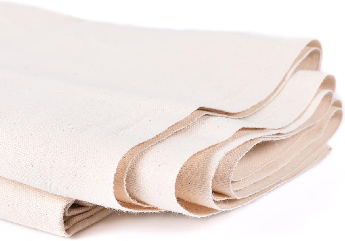100% Natural Cotton 7 Oz Canvas Fabric (Duck), 63 Inches Wide X 3 Yards Long